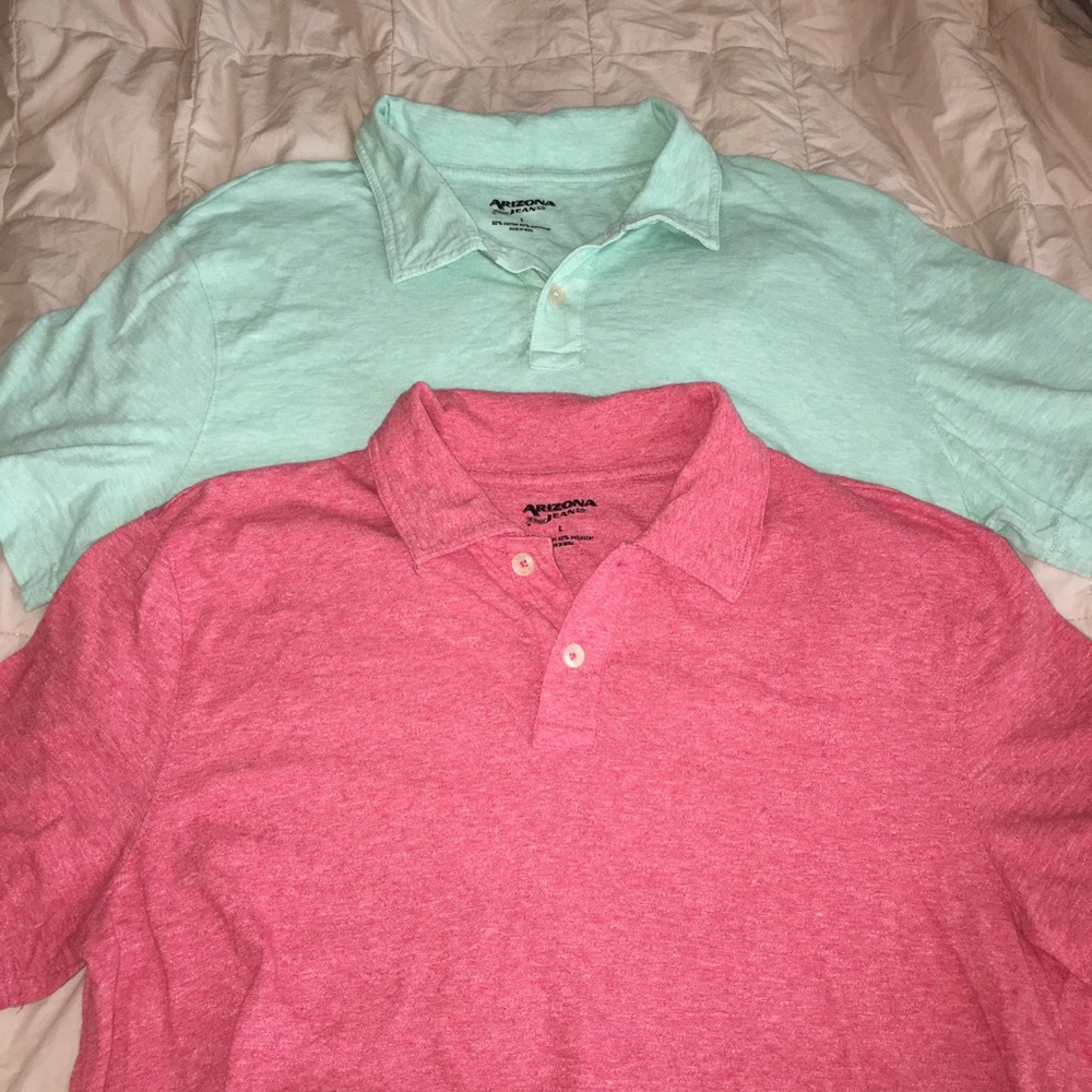 Adult Large Arizona Polo Shirts. Light weight